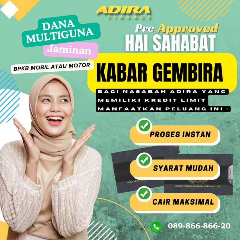 Gadai BPKB mobil motor Top up tanpa survey dan outo aproved