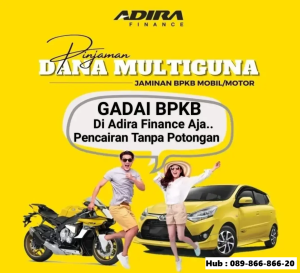 Gadai BPKB mobil motor tanpa BI checking take over cabang adira pindah leasing